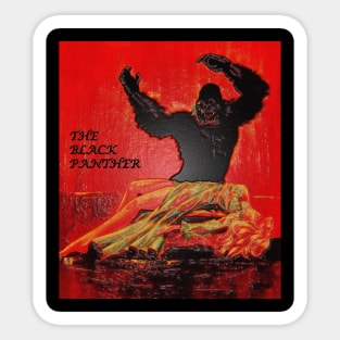 The Black Panther - The Gorillas are Coming (Unique Art) Sticker